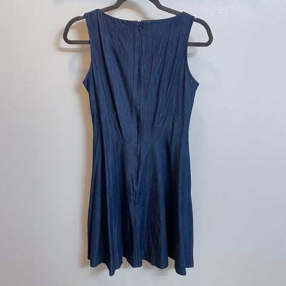 Zara Denim Couture chambray dress small - Picture 2 of 8